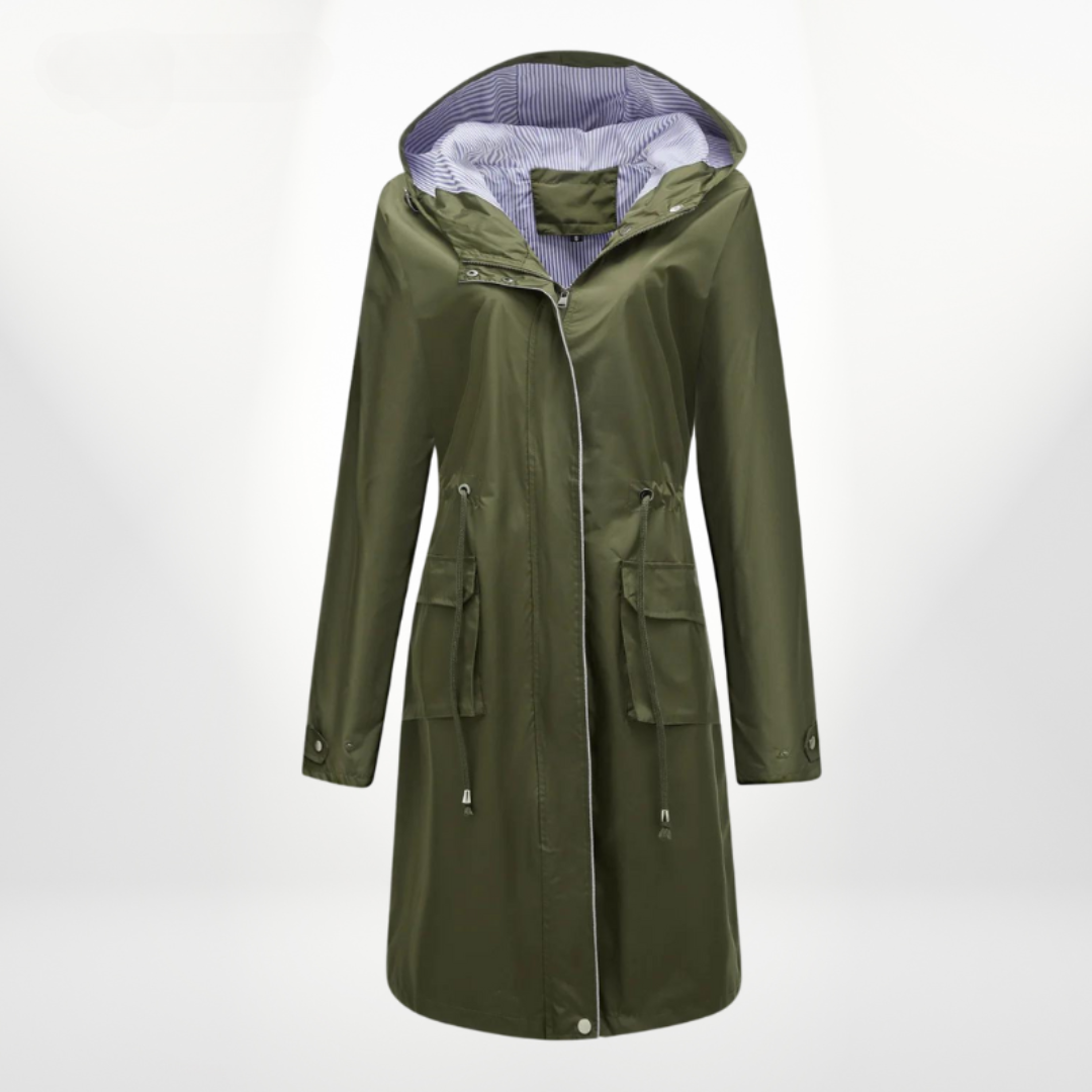 Luvo | Trench-coat pour femme avec capuche