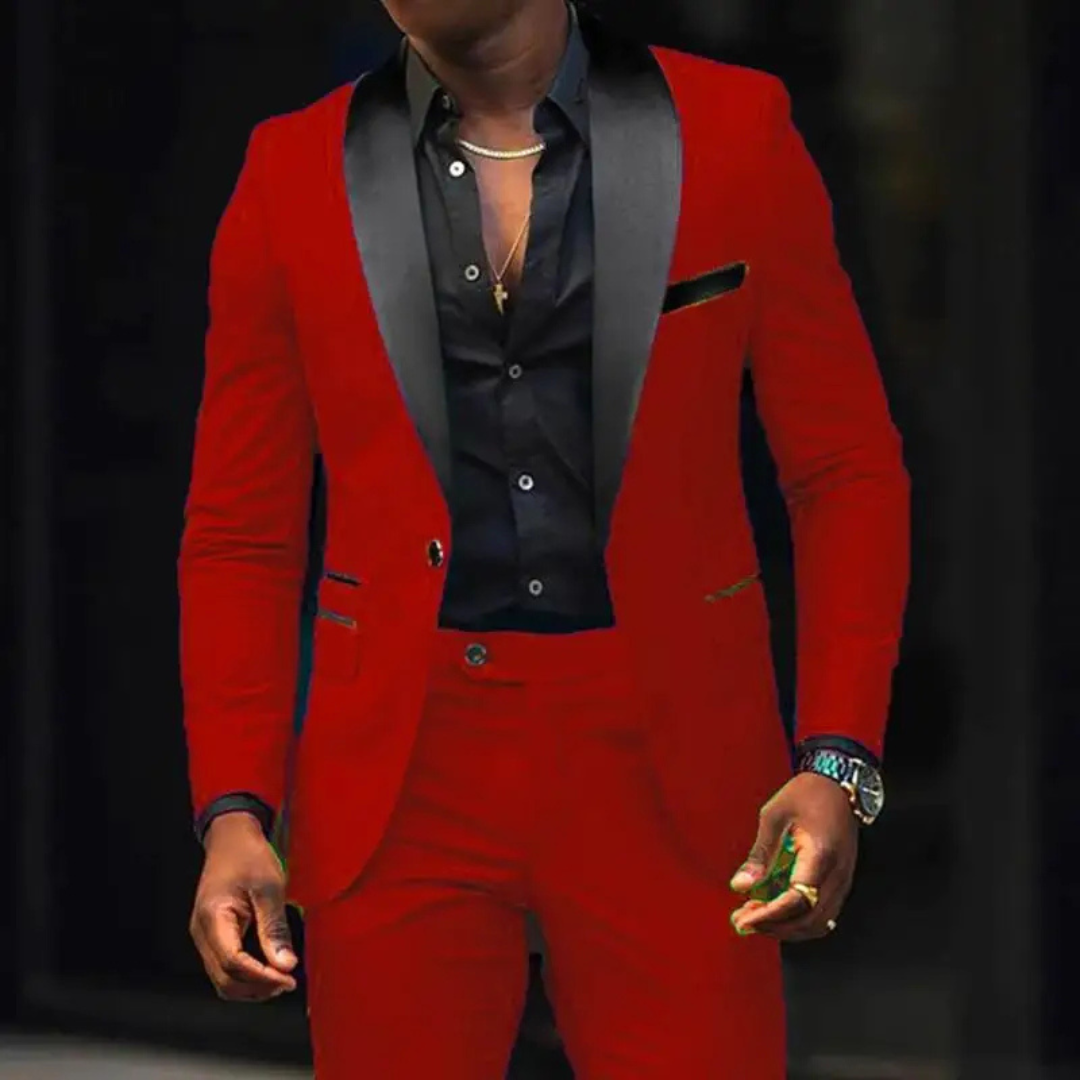 Luvo | Costume Moderne pour Homme – Invité de Mariage Élégant et Intemporel