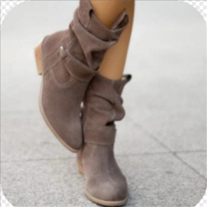 Luvo | Bottes pour Femme – Tige Large et Boucles Décoratives