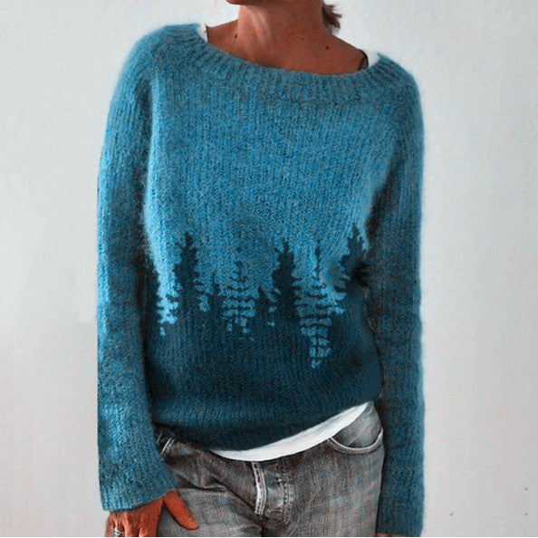 Luvo | Pull d’Hiver en Maille pour Femme – Style Décontracté