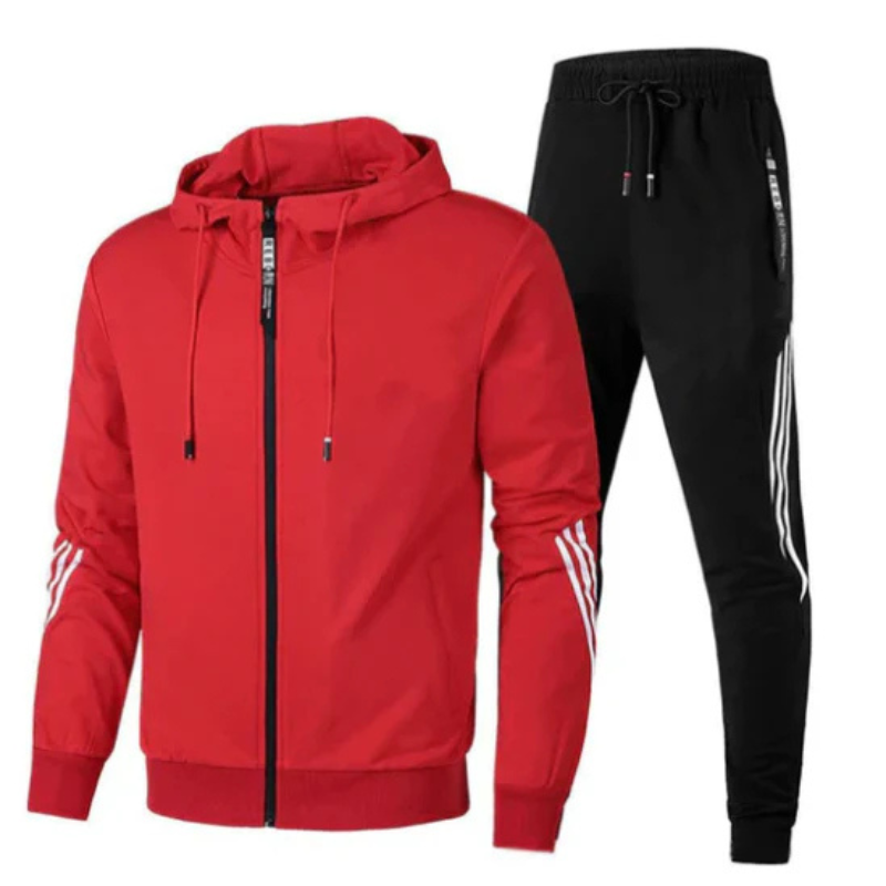 Luvo | Ensemble de Survêtement 2 Pièces pour Homme – Design Sportif