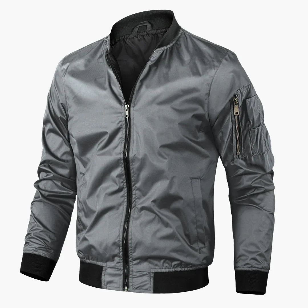 Luvo | Blouson Homme – Style Vintage avec Fermeture Éclair
