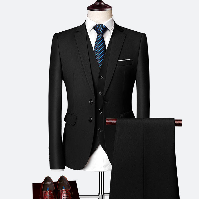 Luvo | Costume Homme 3 Pièces Formel – Veste, Pantalon et Gilet Inclus