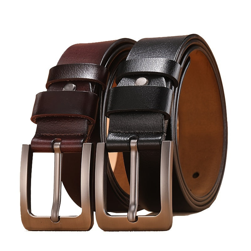 Luvo | Ceinture en Cuir Véritable – Intemporelle, Durable & Élégante