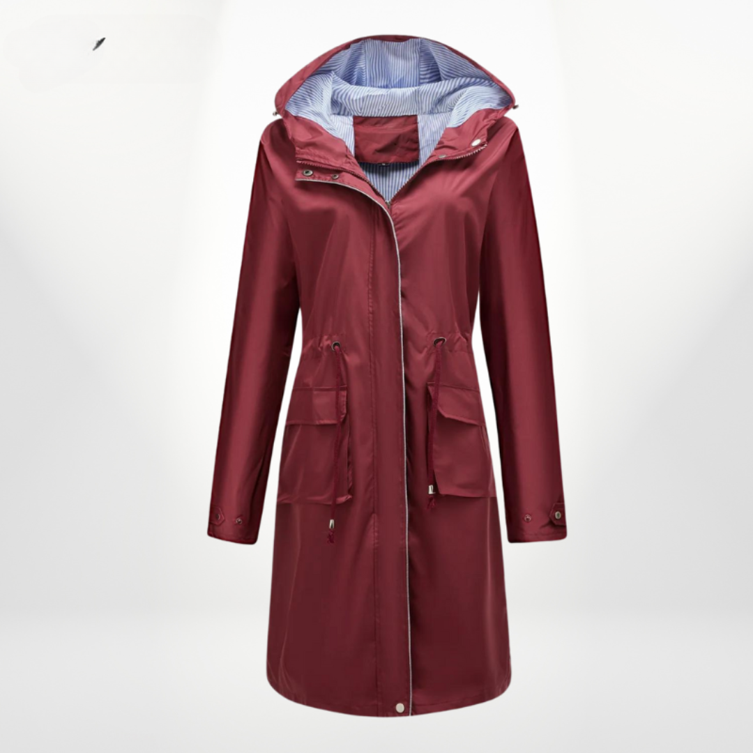 Luvo | Trench-coat pour femme avec capuche