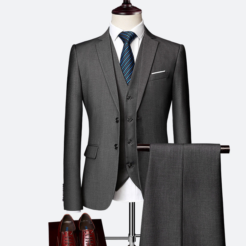 Luvo | Costume Homme 3 Pièces Formel – Veste, Pantalon et Gilet Inclus