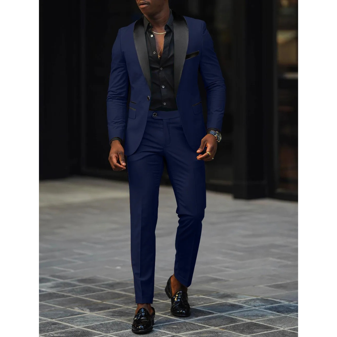 Luvo | Costume Moderne pour Homme – Invité de Mariage Élégant et Intemporel