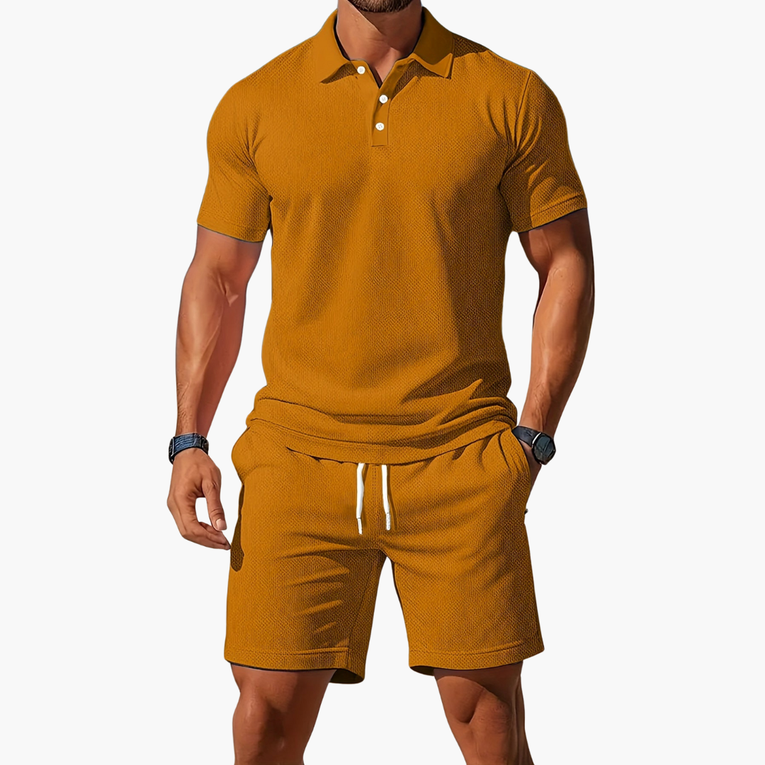 Luvo | Ensemble Polo et Short pour Homme – Confort et Style Estival