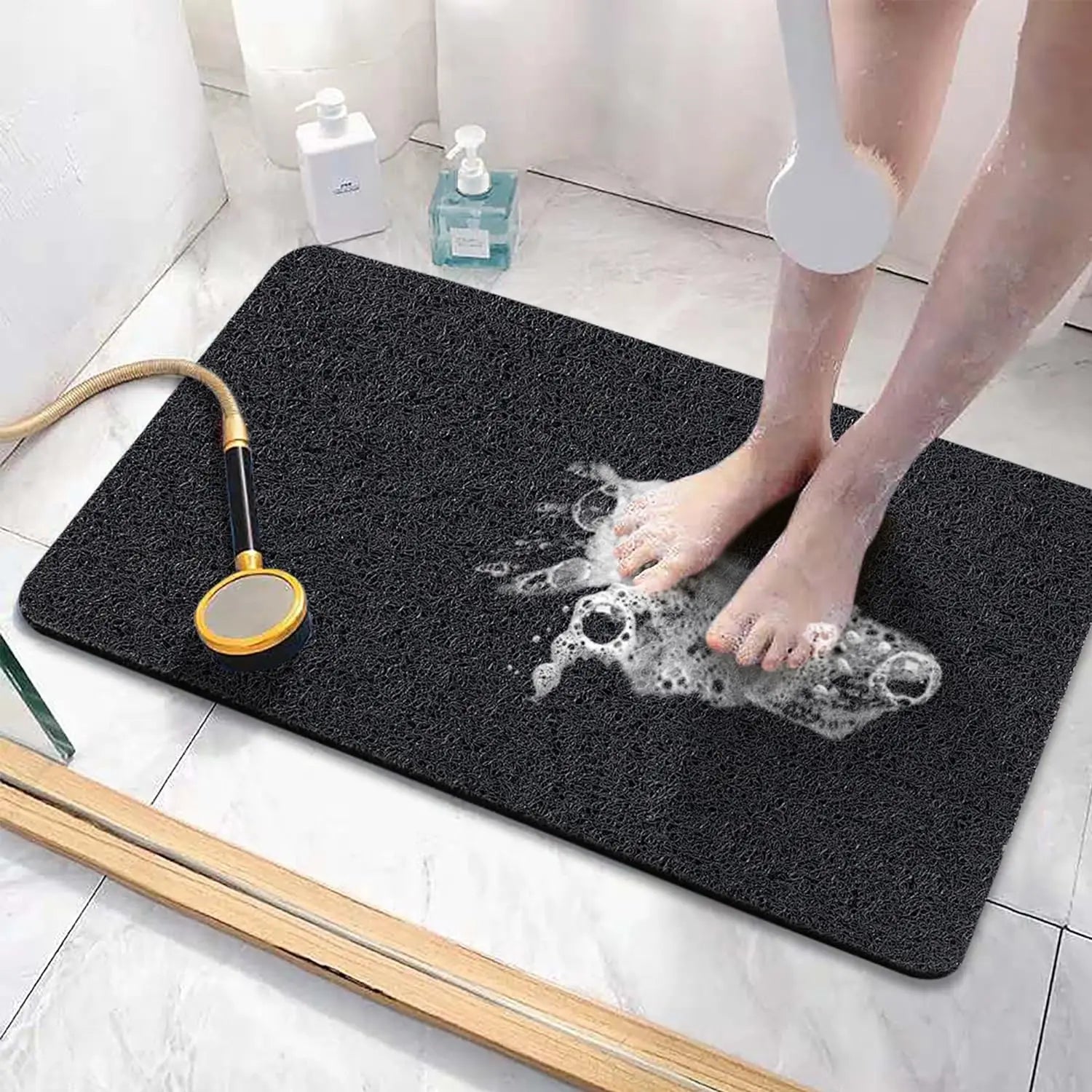 Luvo | Tapis de Bain avec Surface Antidérapante Structurée