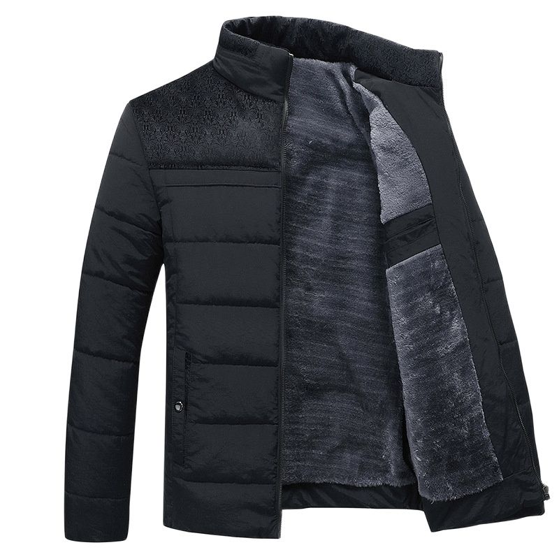 Luvo | Veste d’hiver matelassée pour homme – Col montant