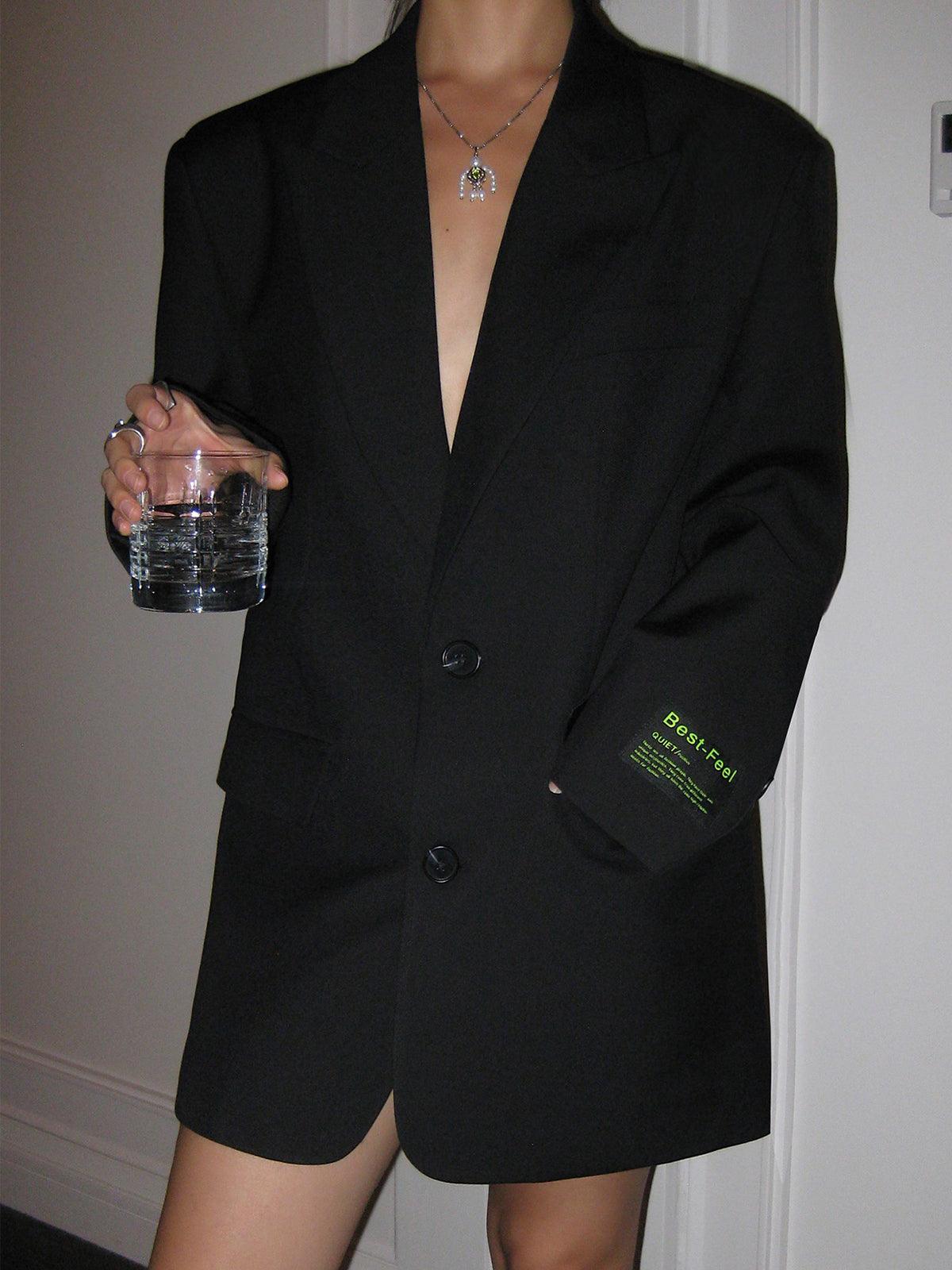 Luvo | Blazer Classique Surdimensionné Pour Femmes