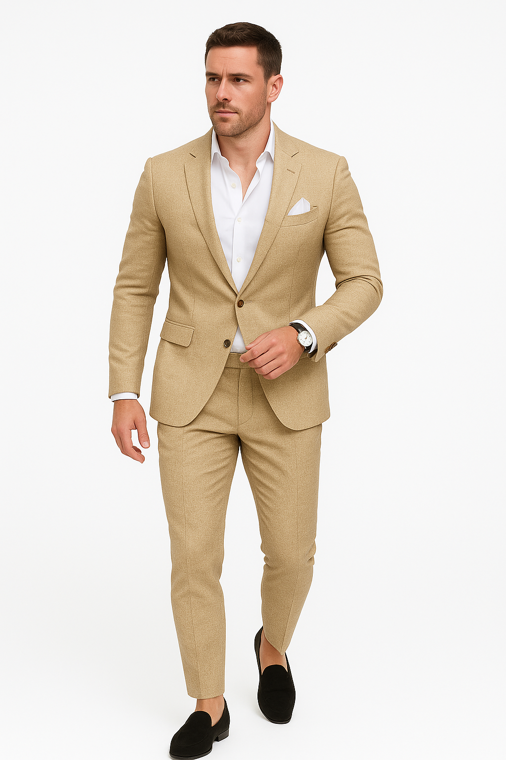 Luvo | Costume d'Été pour Homme – Coupe Slim & Élégant pour Mariage ou Affaires