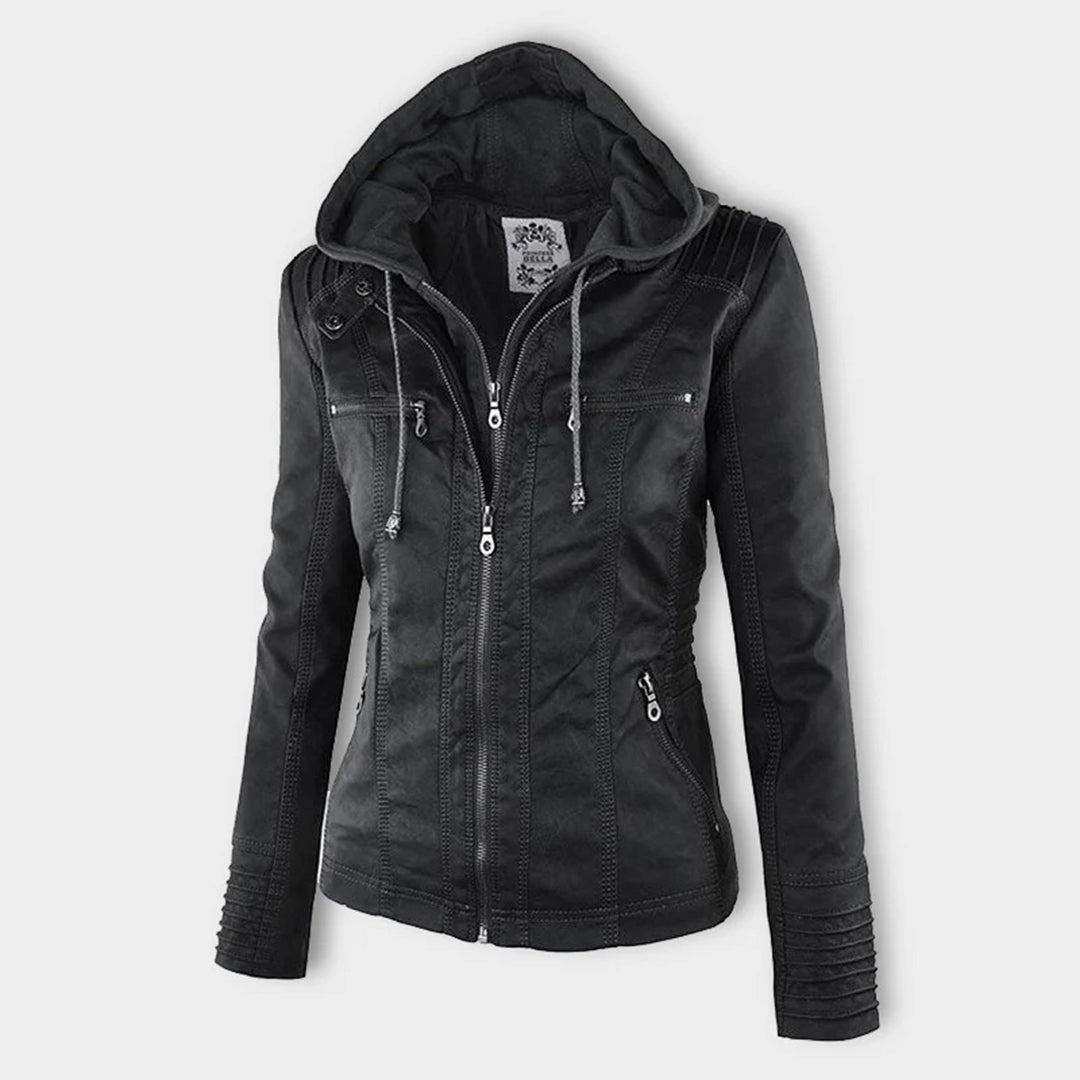 Luvo | Veste pour Femme avec Capuche – Modèle Résistant aux Intempéries
