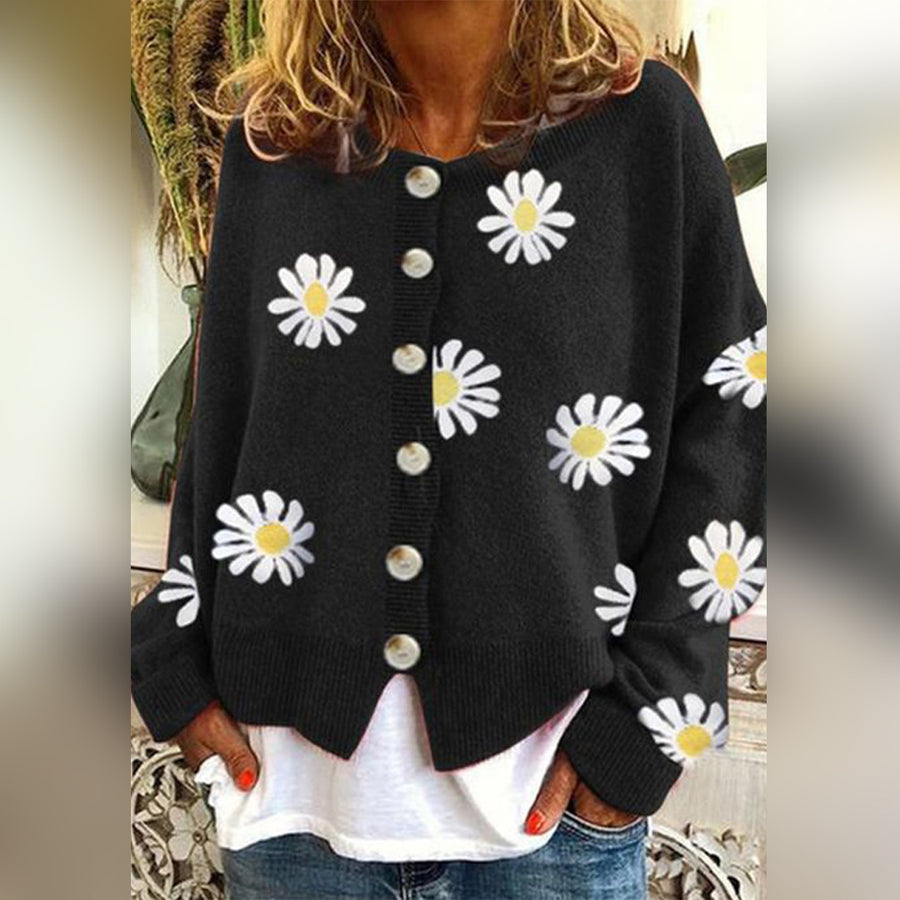 Luvo | Gilet pour femme à imprimé fleuri