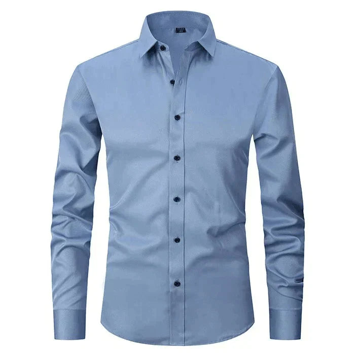 Luvo | Chemise pour Homme – Sans Repassage et Extensible
