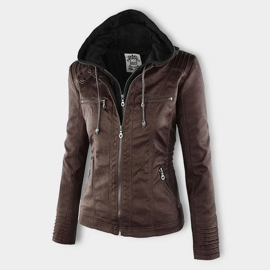 Luvo | Veste pour Femme avec Capuche – Modèle Résistant aux Intempéries