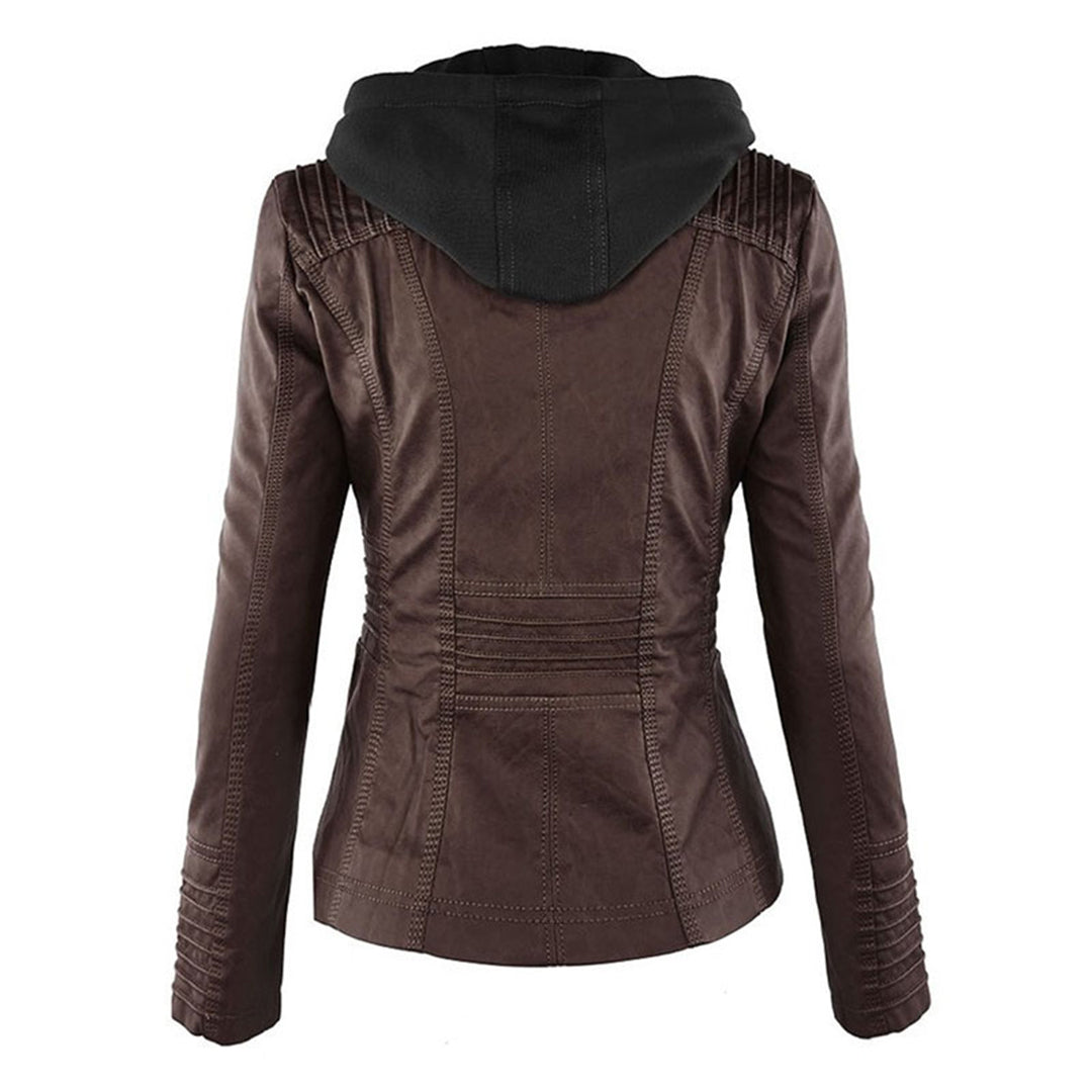 Luvo | Veste pour Femme avec Capuche – Modèle Résistant aux Intempéries