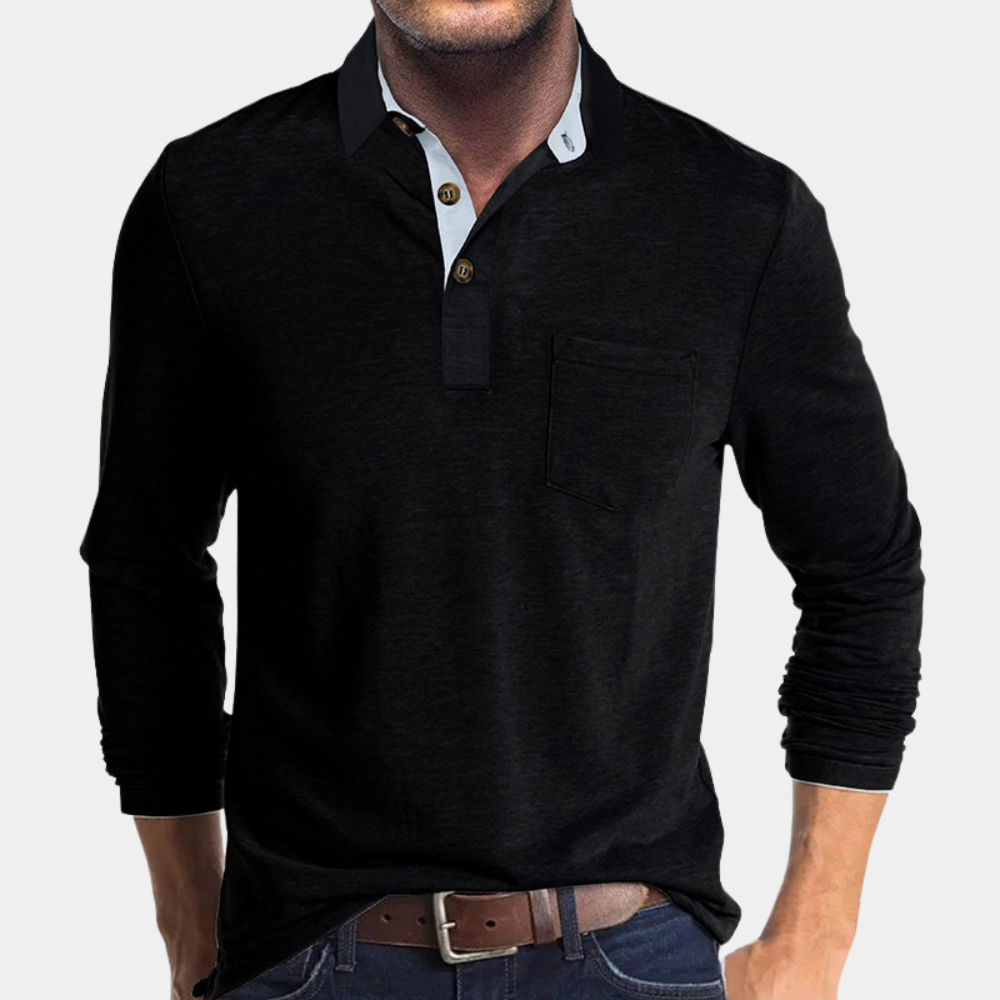 Luvo | T-Shirt à Manches Longues pour Hommes