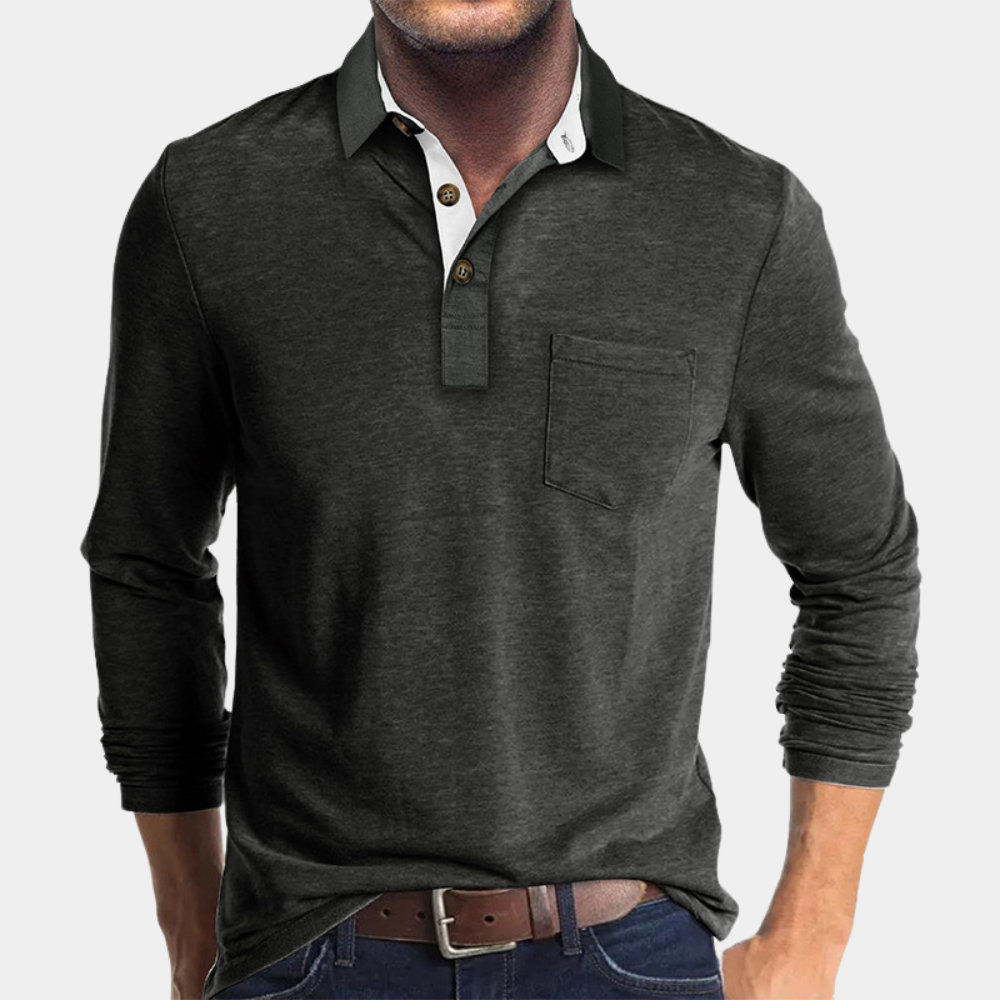 Luvo | T-Shirt à Manches Longues pour Hommes
