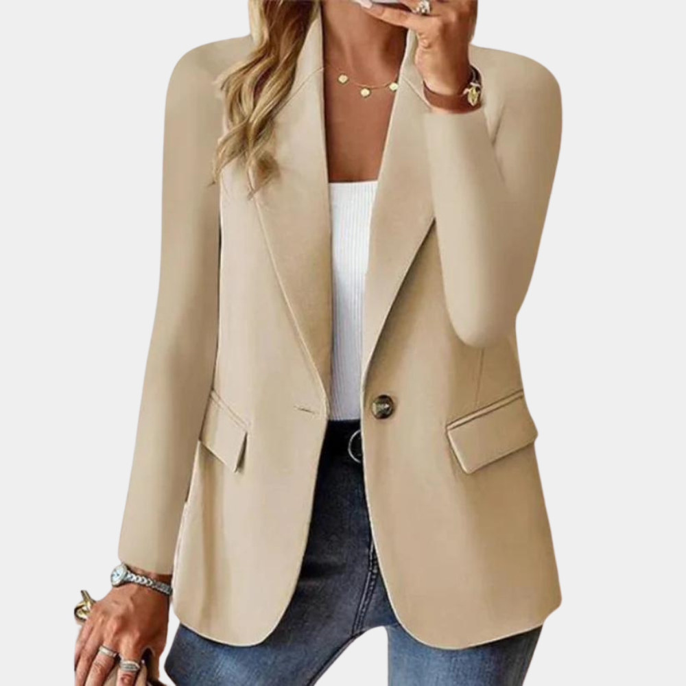 Luvo | Blazer Intemporel avec Coupe Ajustée pour Femme