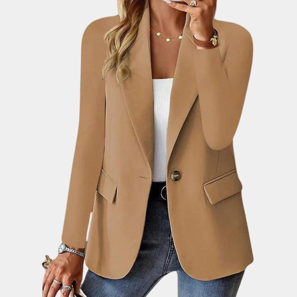 Luvo | Blazer Intemporel avec Coupe Ajustée pour Femme