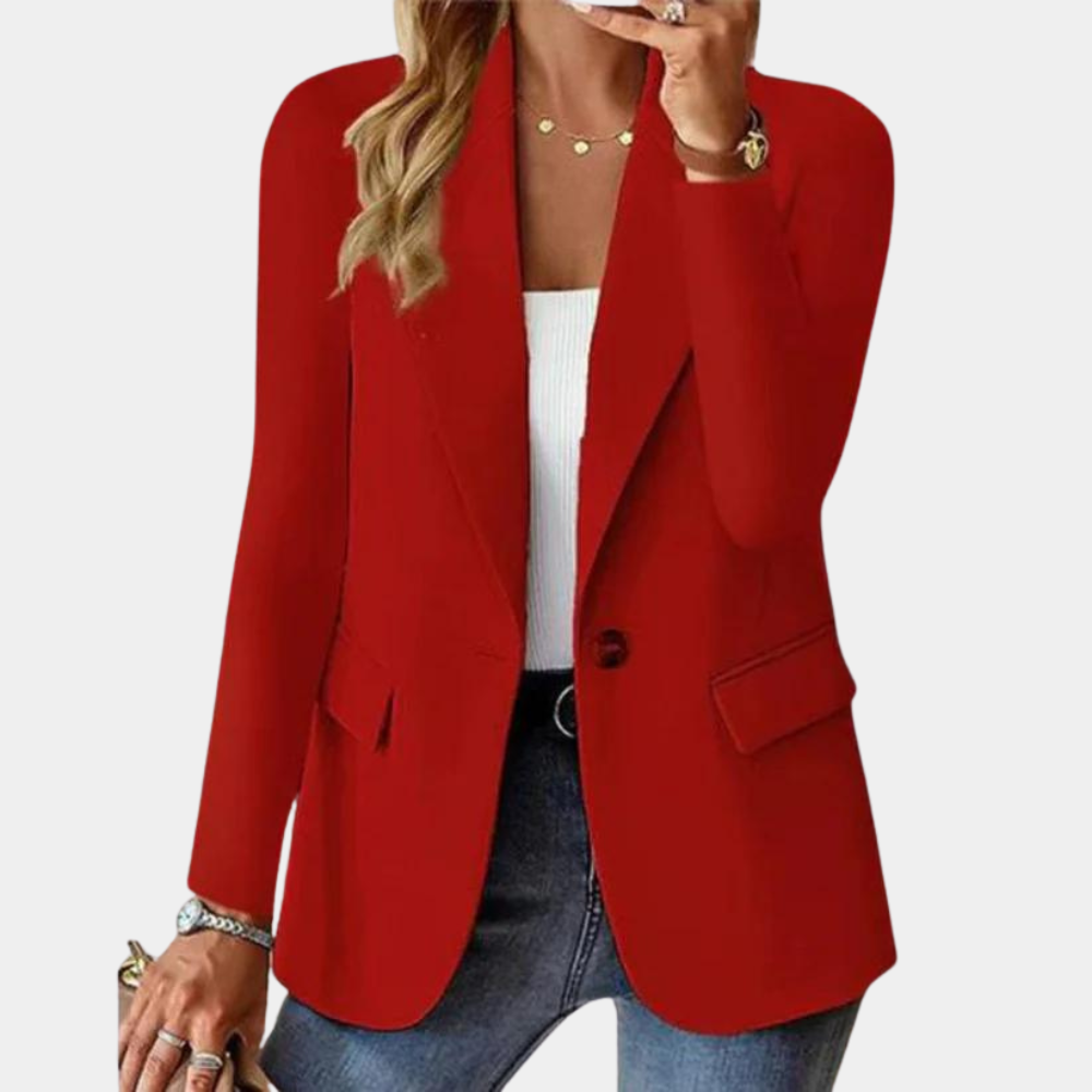 Luvo | Blazer Intemporel avec Coupe Ajustée pour Femme