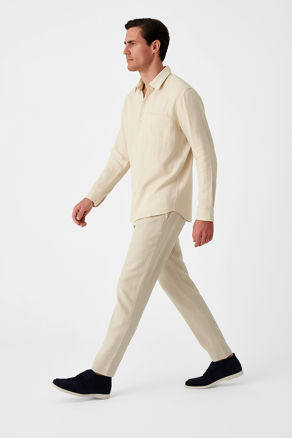 Luvo | Chemise en Lin Élégante – Légère & Respirante