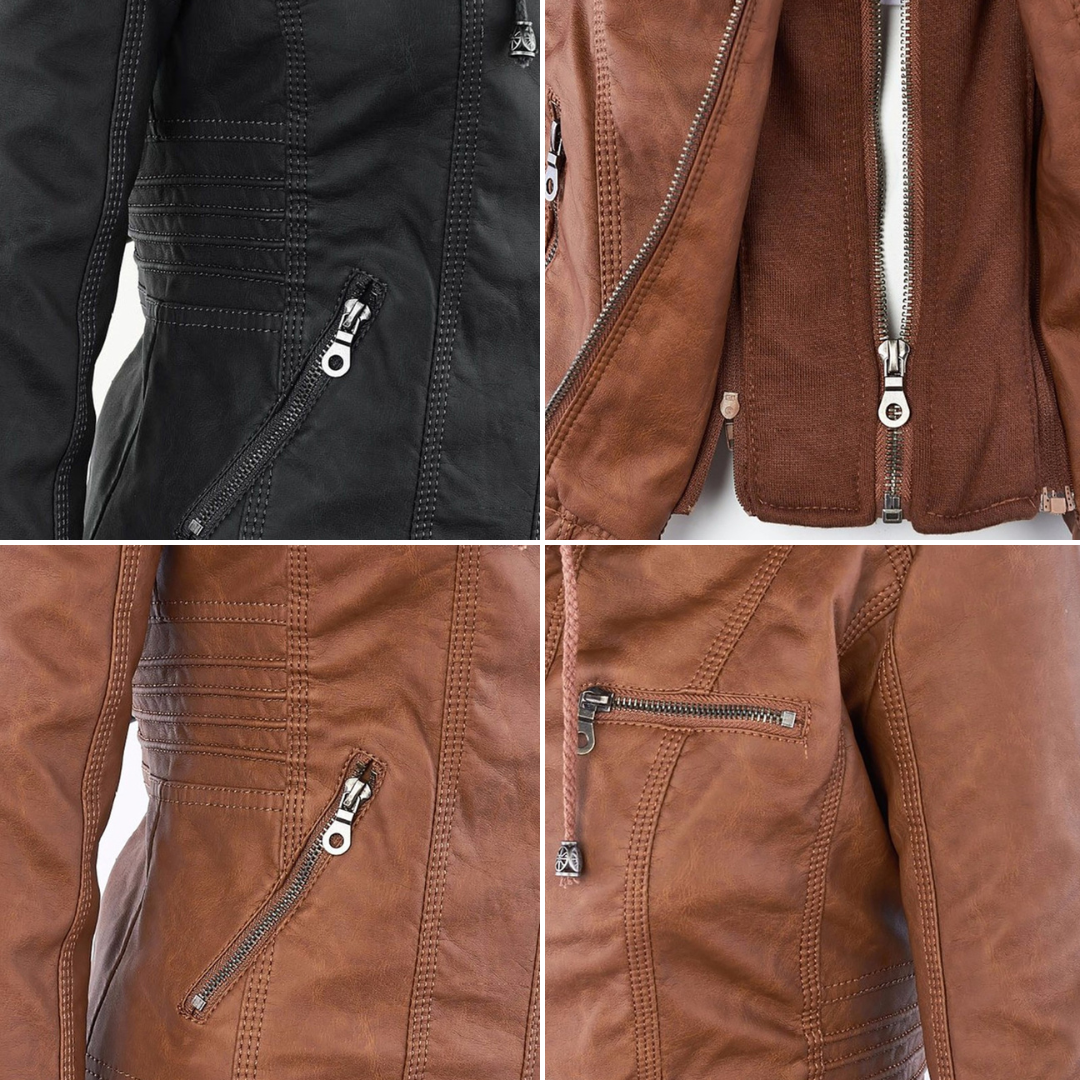 Luvo | Veste pour Femme avec Capuche – Modèle Résistant aux Intempéries