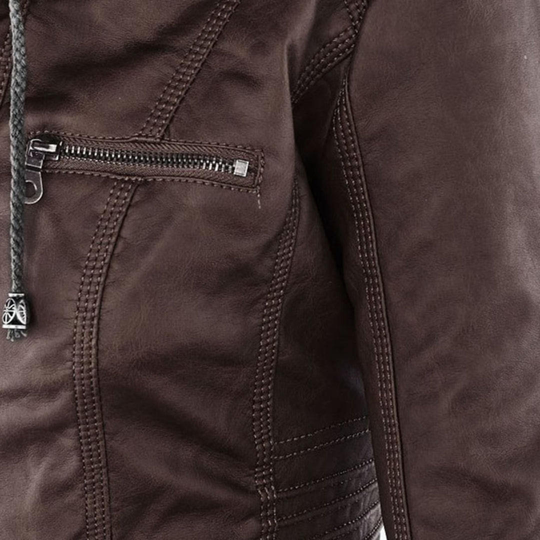 Luvo | Veste pour Femme avec Capuche – Modèle Résistant aux Intempéries