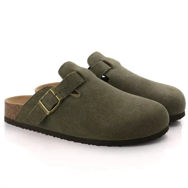 Luvo | Mules Légères en Suède – Chic Décontracté pour l’Été