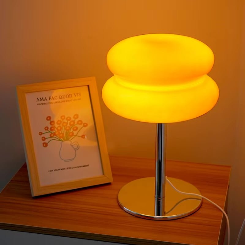 Luvo | Glass Table Lamp with Cloud-Shaped Lampshade, Dimmable