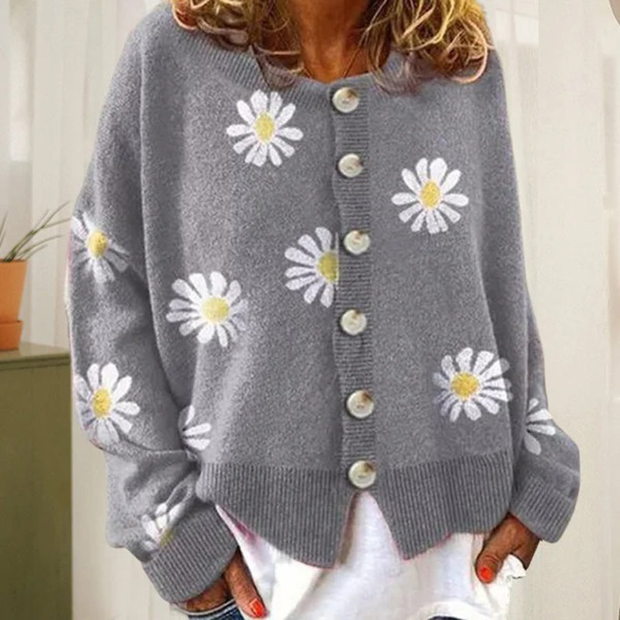 Luvo | Gilet pour femme à imprimé fleuri