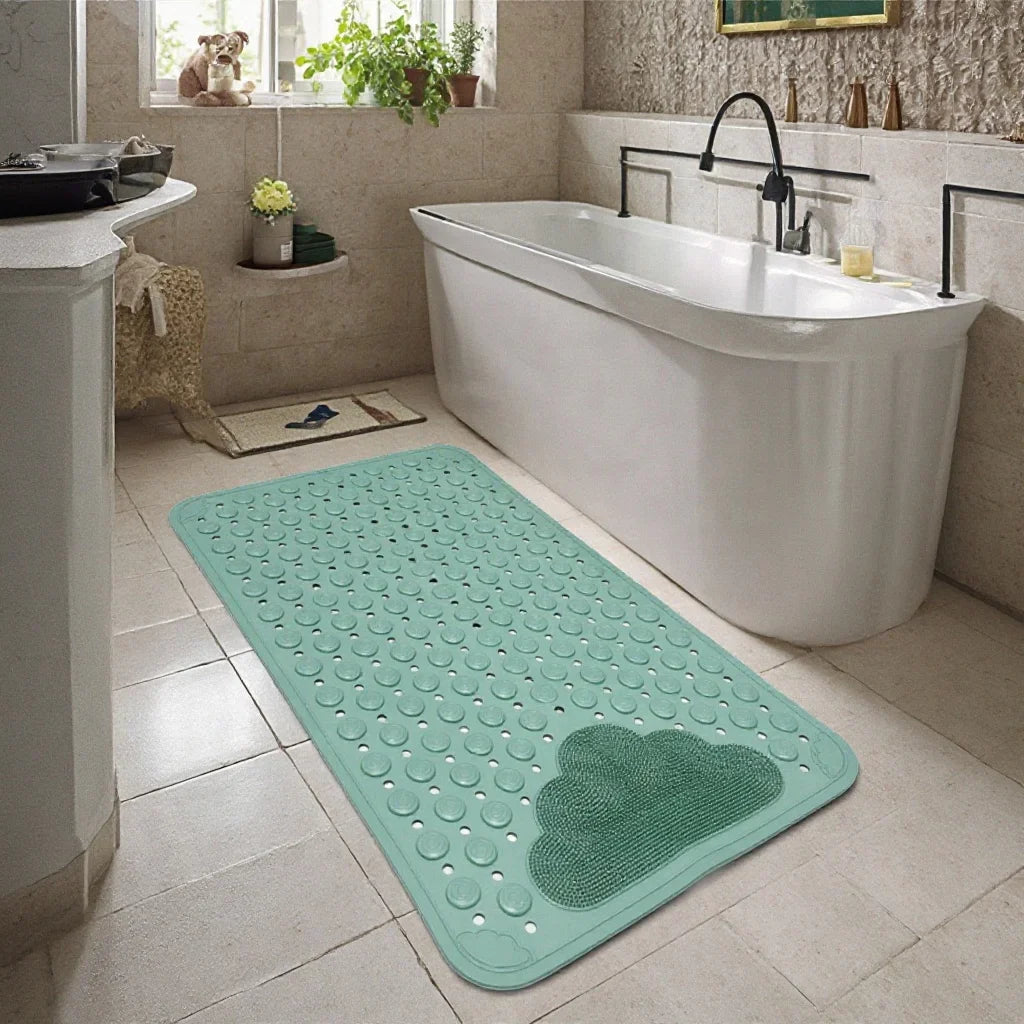 Luvo | Tapis de Douche et de Bain Antidérapant – Avec Trous d’Évacuation