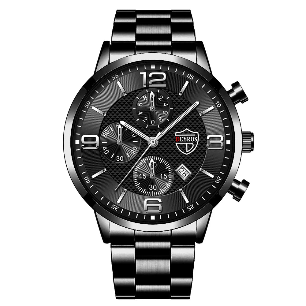 Luvo | Montre Homme de Luxe en Acier – Chronographe
