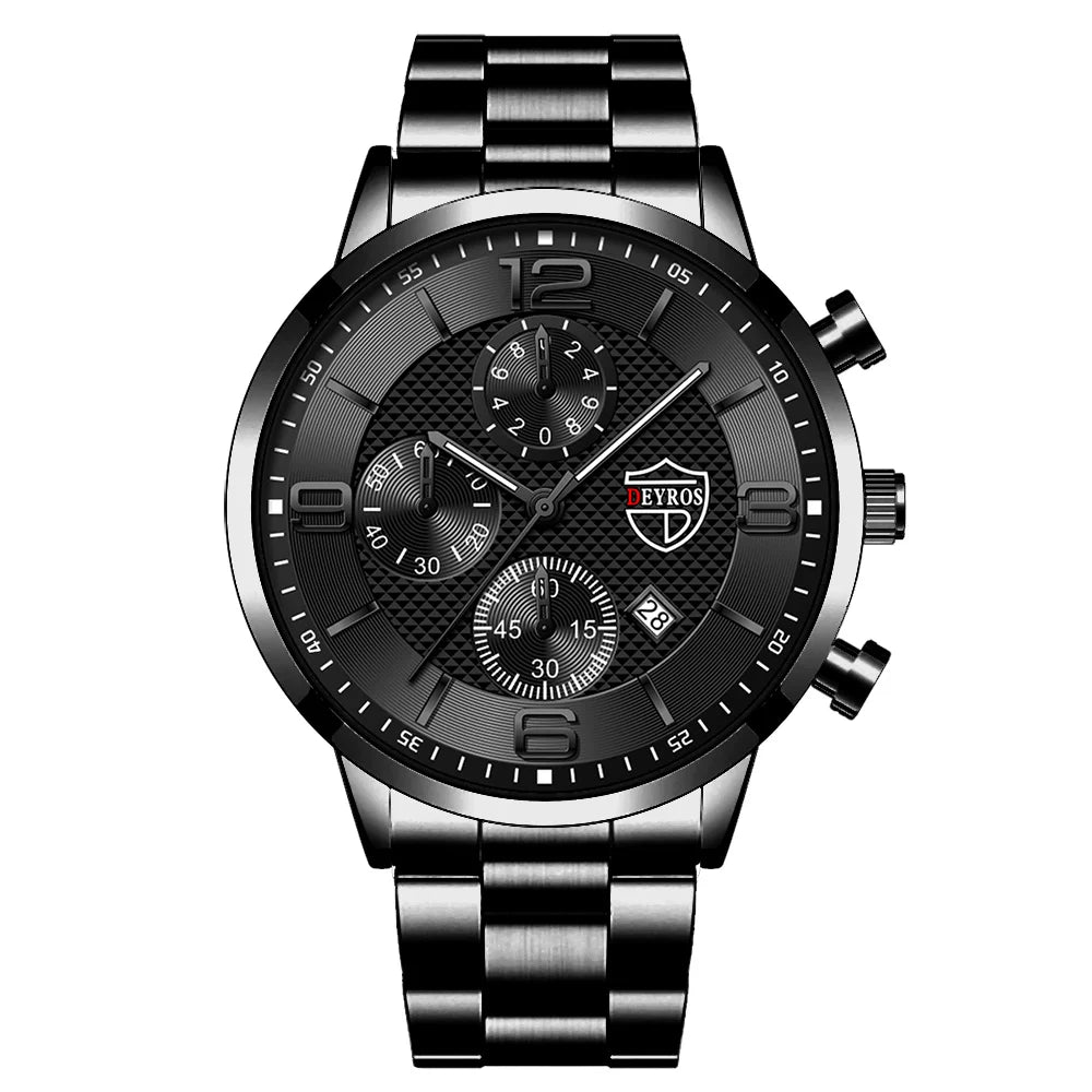 Luvo | Montre Homme de Luxe en Acier – Chronographe