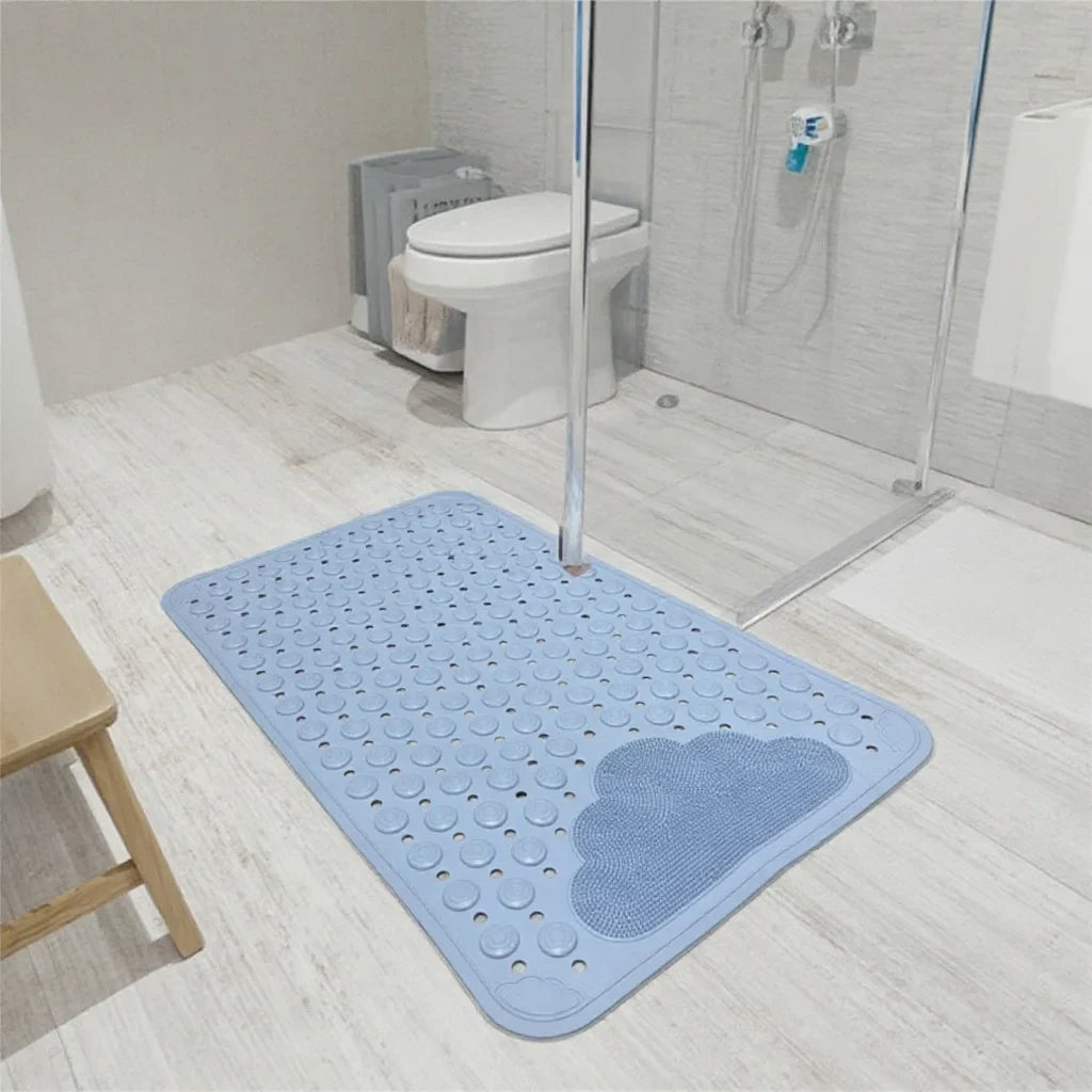 Luvo | Tapis de Douche et de Bain Antidérapant – Avec Trous d’Évacuation