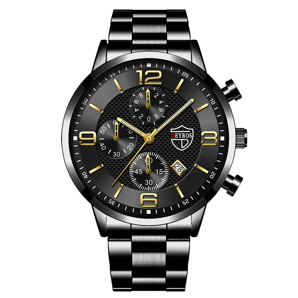 Luvo | Montre Homme de Luxe en Acier – Chronographe