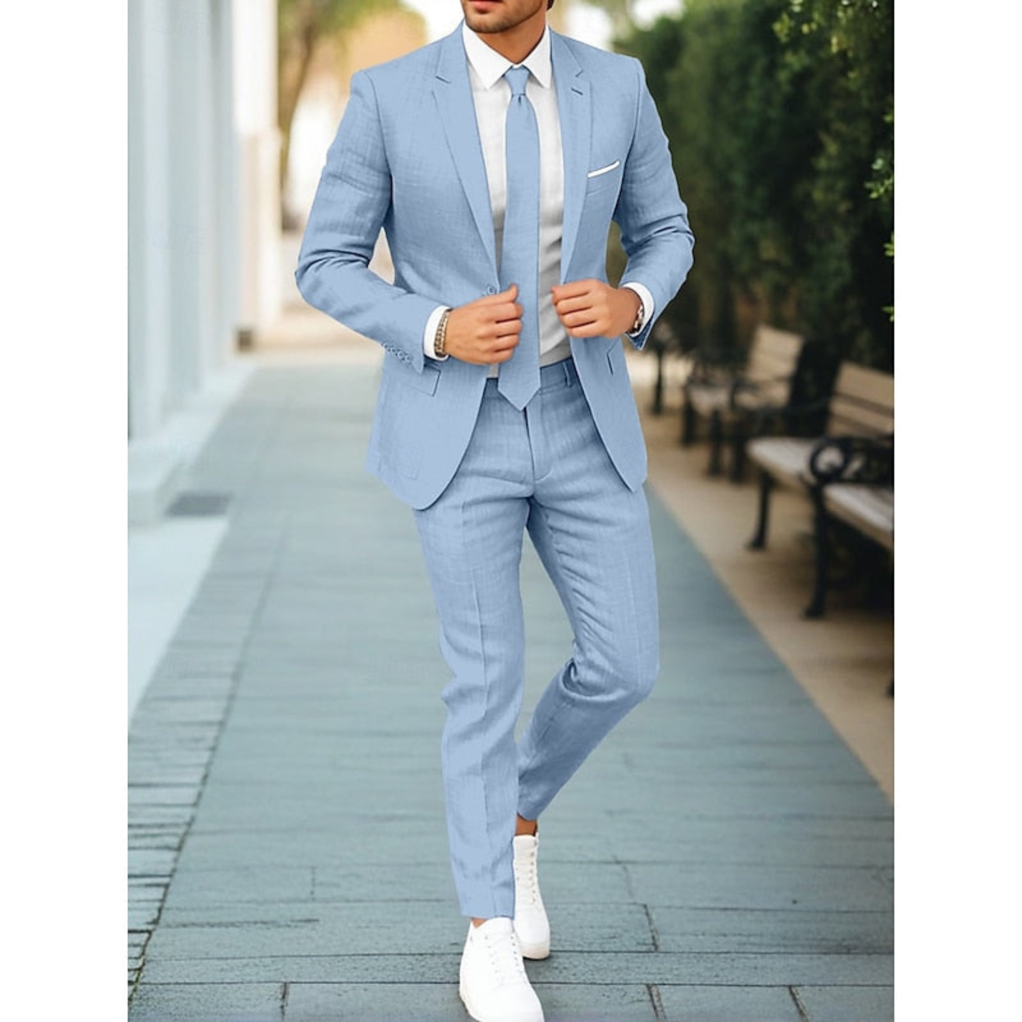 Luvo | Hommes Costume Décontracté | Ensemble 2 Pièces