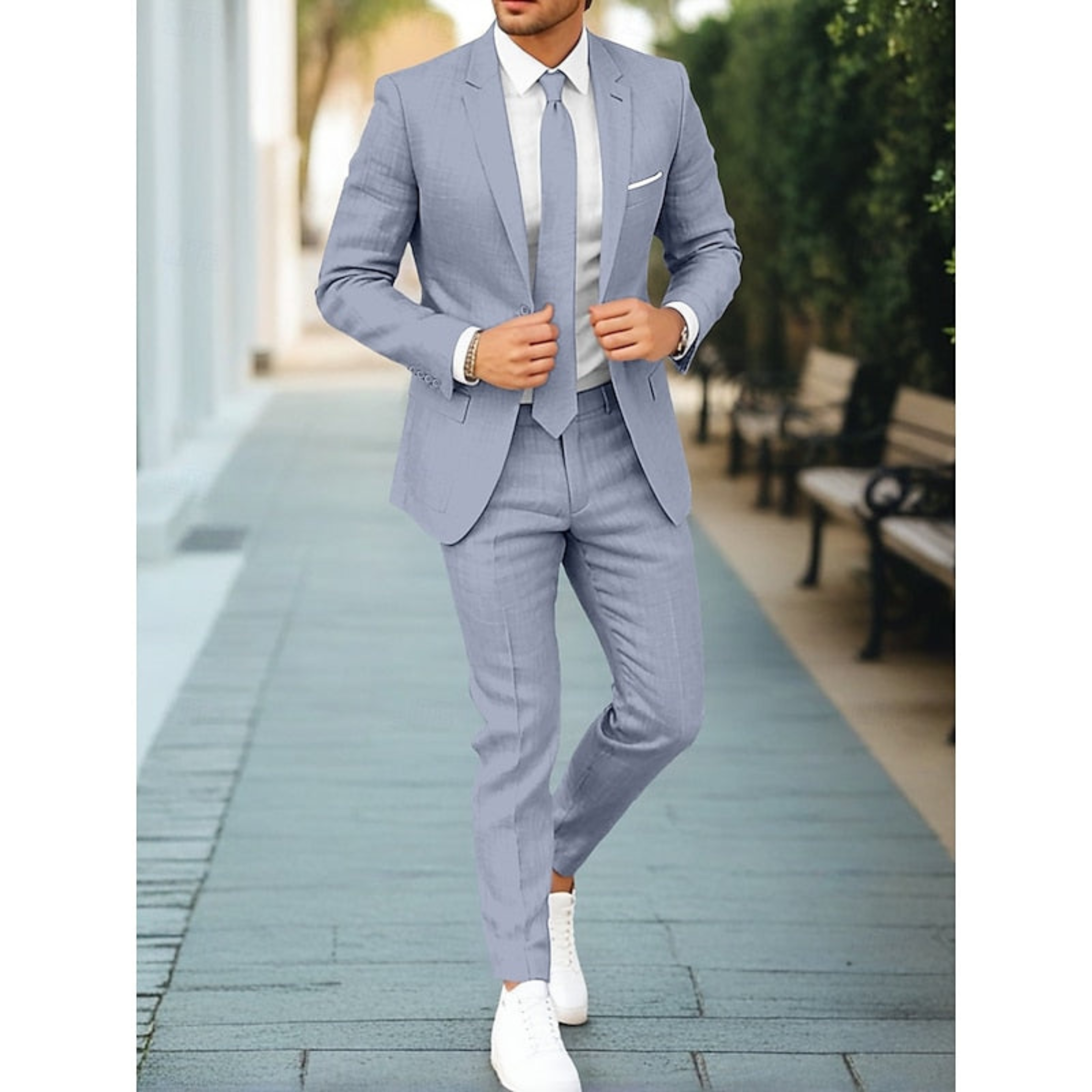 Luvo | Hommes Costume Décontracté | Ensemble 2 Pièces