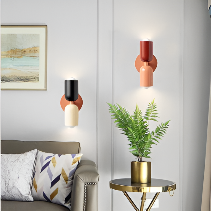 Luvo | Applique Murale Vintage Glow – Applique Moderne à Double Éclairage