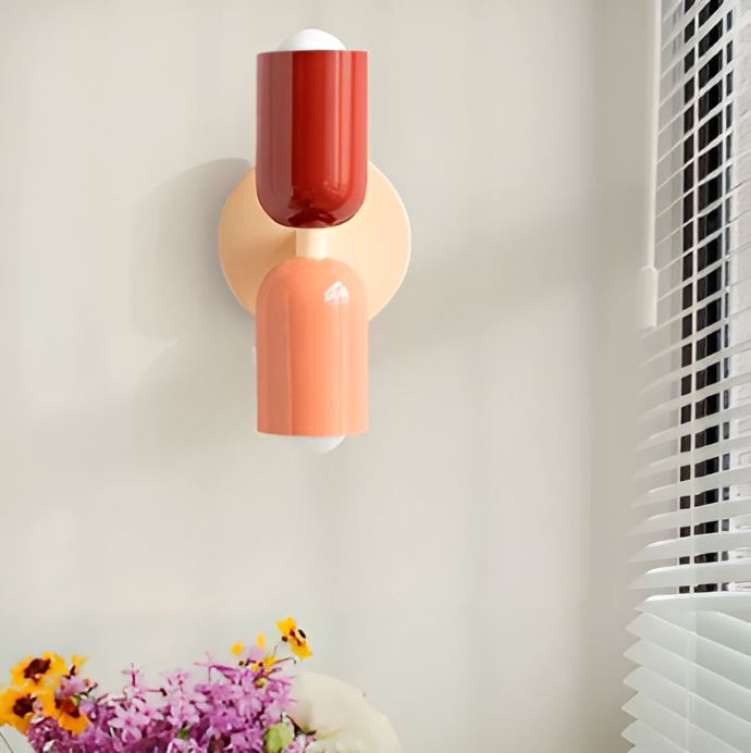 Luvo | Applique Murale Vintage Glow – Applique Moderne à Double Éclairage