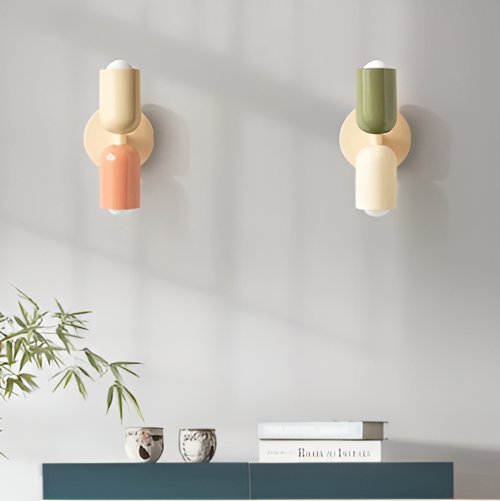 Luvo | Applique Murale Vintage Glow – Applique Moderne à Double Éclairage