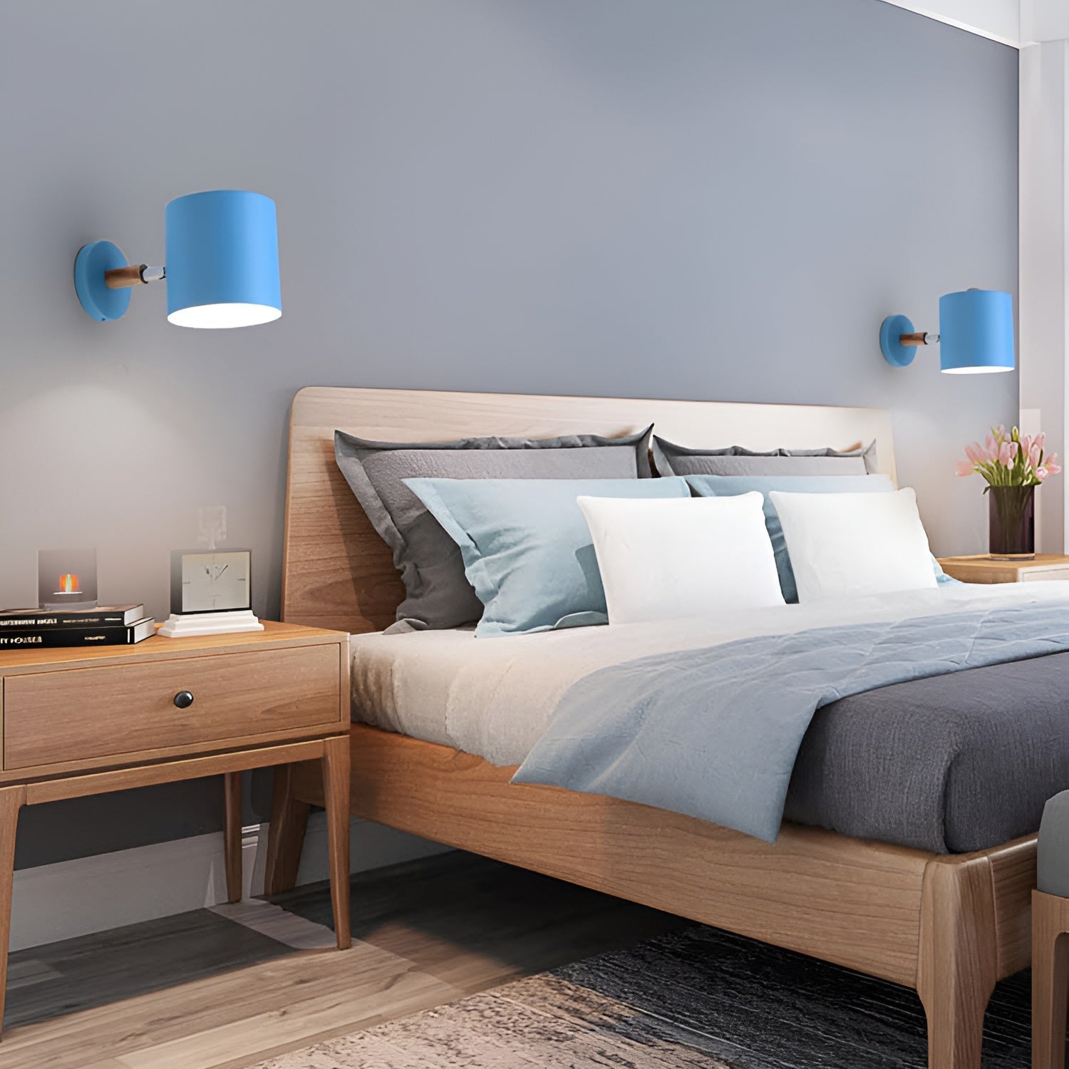 Luvo | Applique Murale LED Macaron – Couleurs Pastel