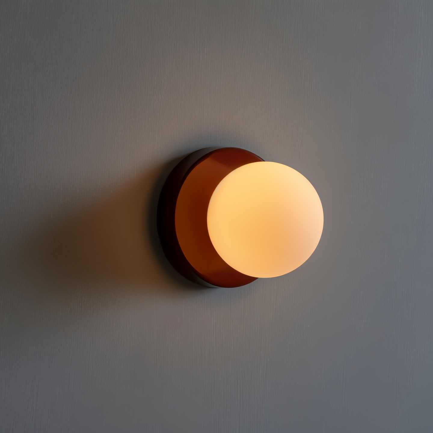Luvo | Applique Murale à Globe en Verre Blanc – Éclairage LED Intérieur