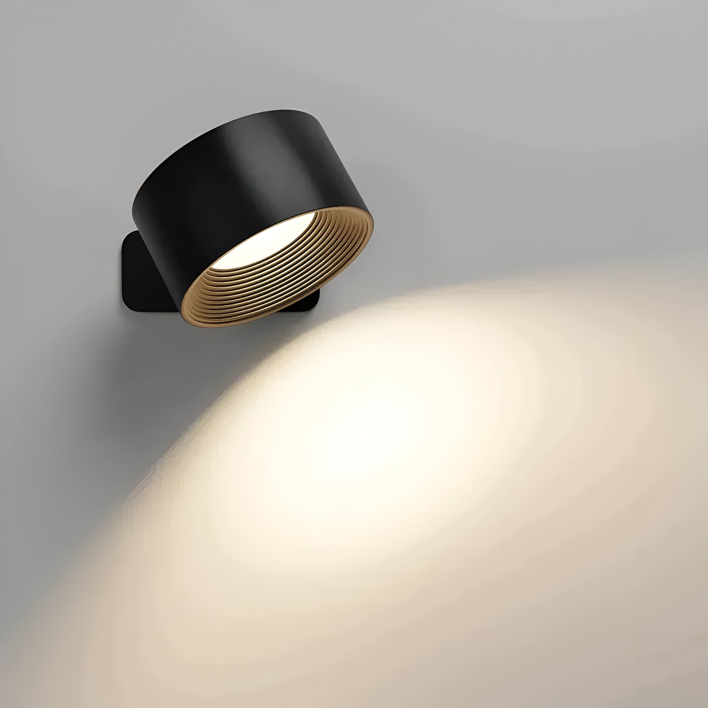 Luvo | Applique Murale LED à Commande Tactile 360° – Sans Fil &amp; Rechargeable par USB