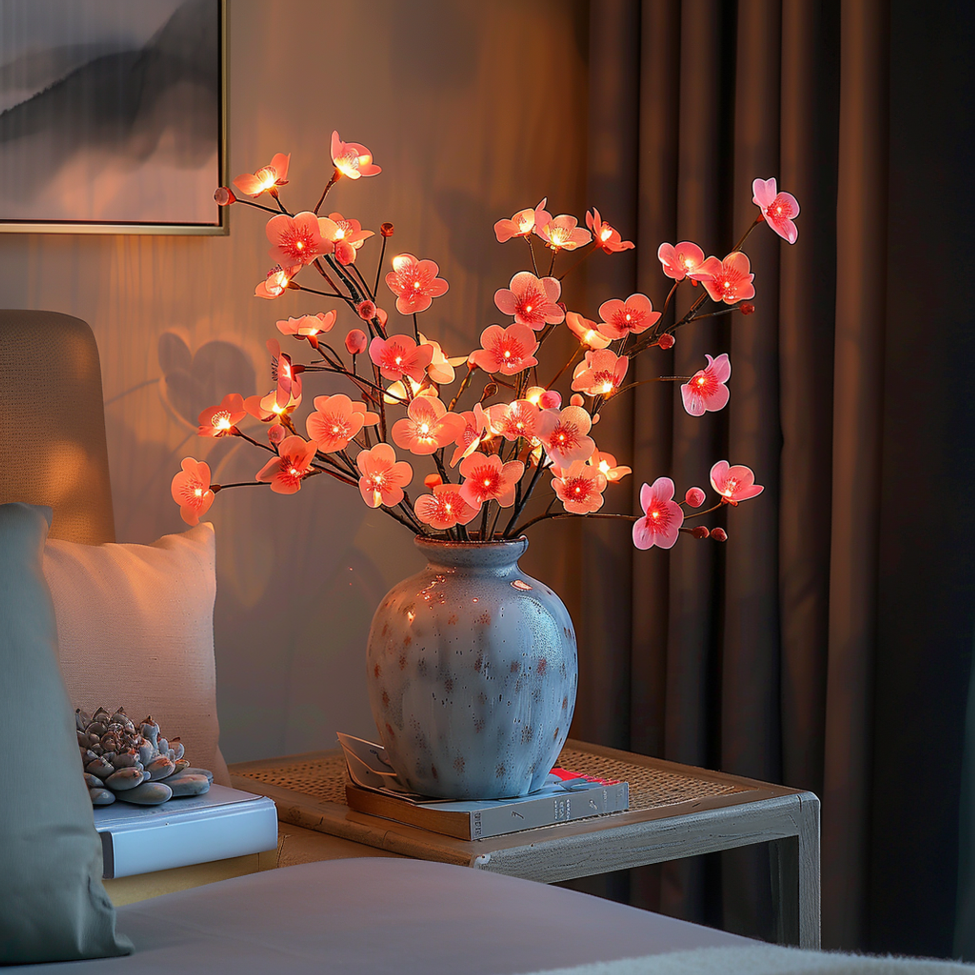 Luvo | Olive Branch with Enchanting Lights – LED Decoration