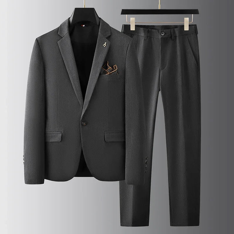 Luvo | Élégant costume slim pour hommes – Blazer et pantalon ajusté