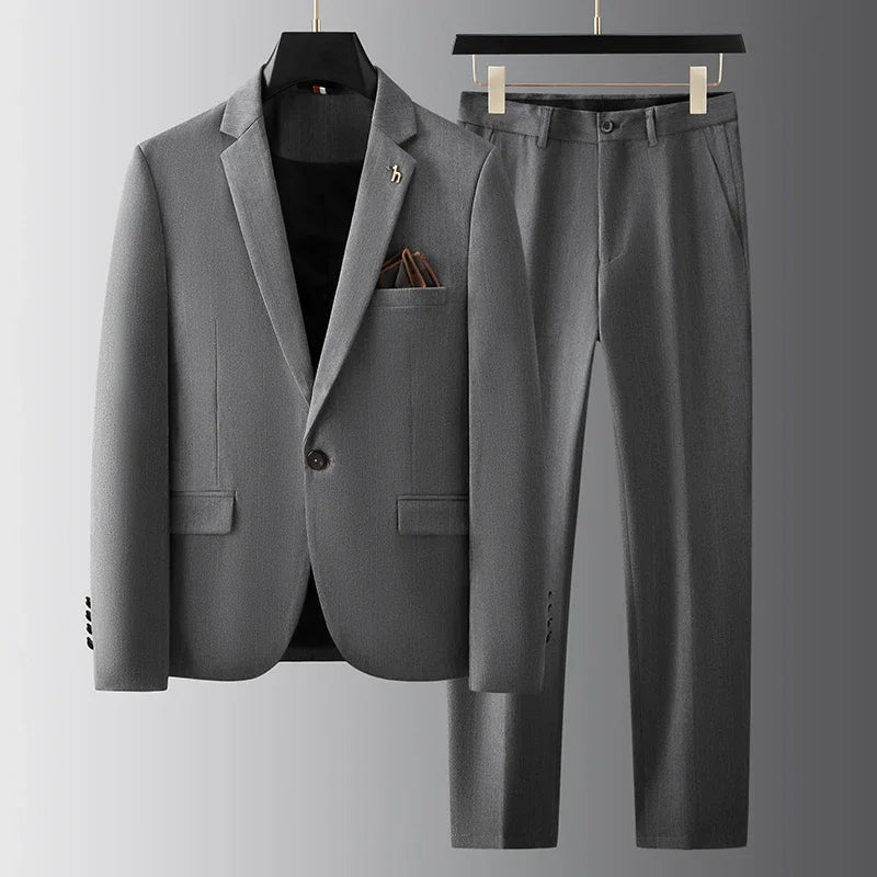 Luvo | Élégant costume slim pour hommes – Blazer et pantalon ajusté