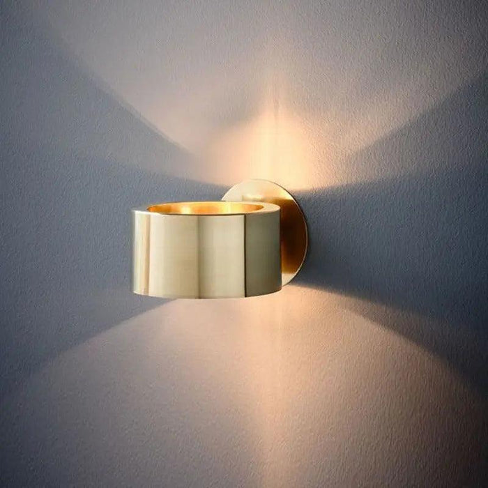 Luvo | Applique Murale LED – Design Scandinave en Couleur Or