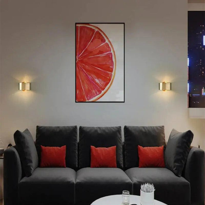 Luvo | Applique Murale LED – Design Scandinave en Couleur Or